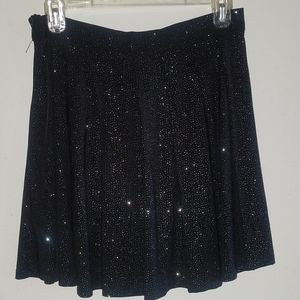 LOVE CULTURE Black sparkling skirt